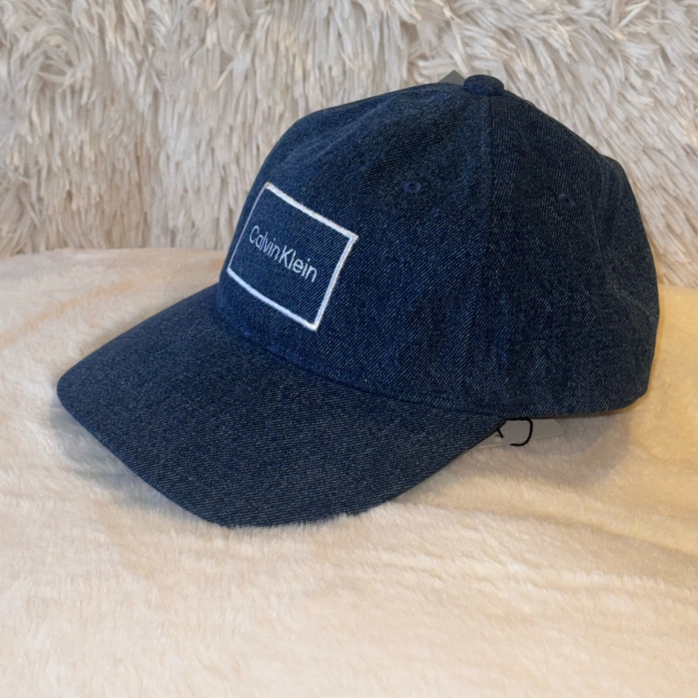 Calvin Klein Dark Blue Denim Hat